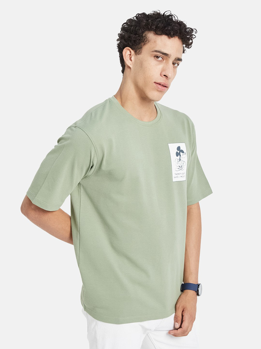 Octave Men Graphic Mickey Mouse T-shirt