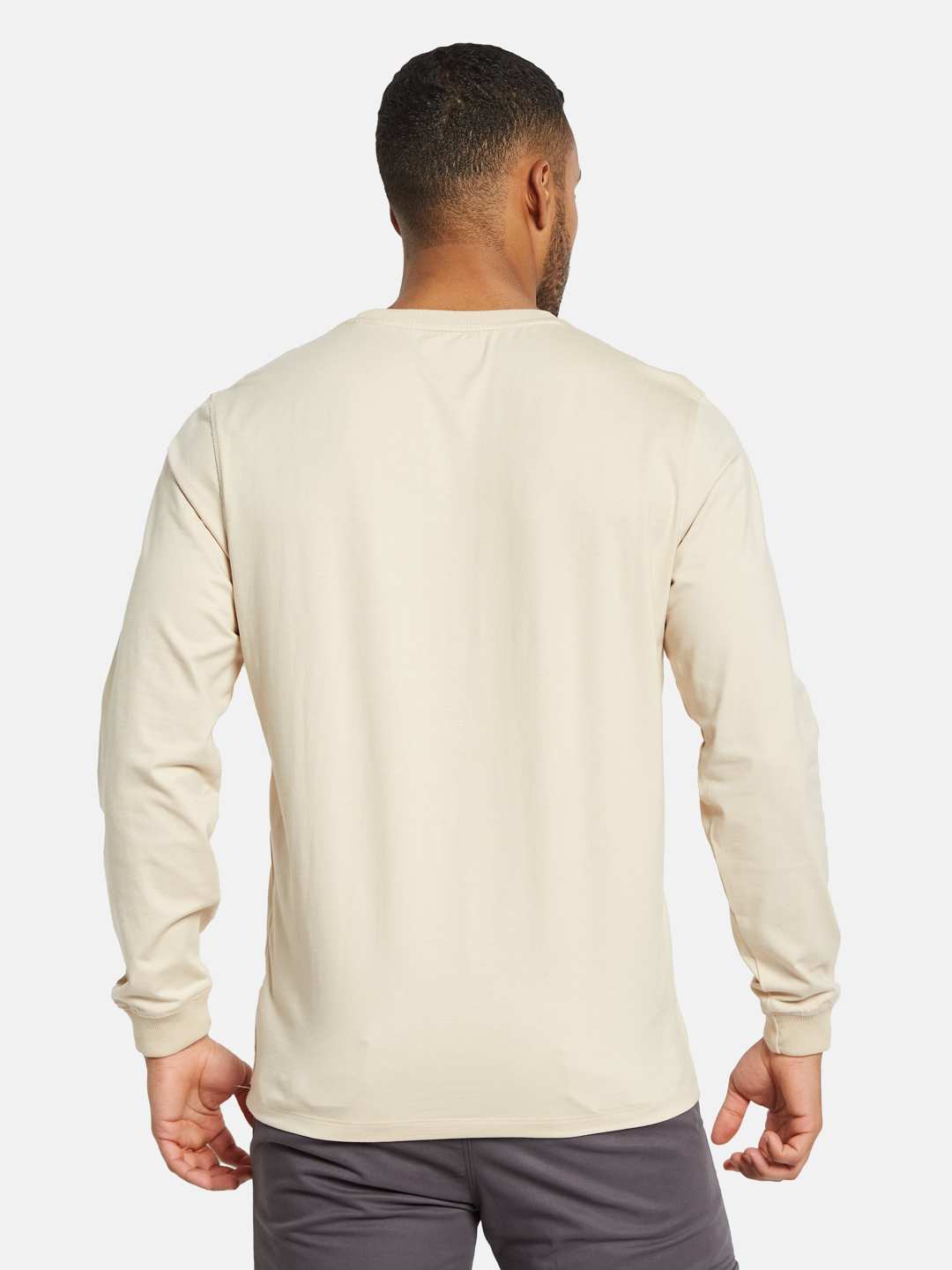 METTLE Men Printed Raw Edge T-shirt