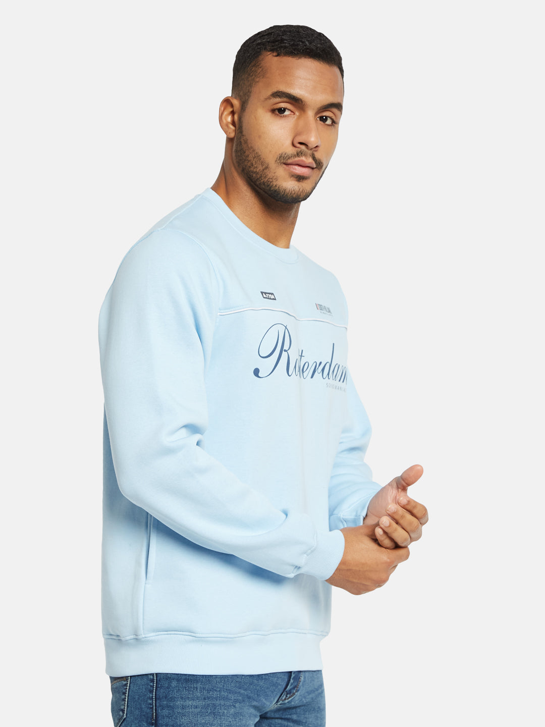 Octave Men Printed Sweatshirt