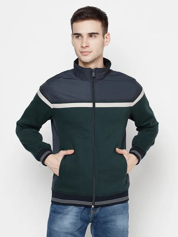 Men Mountain Green Sweatshirts