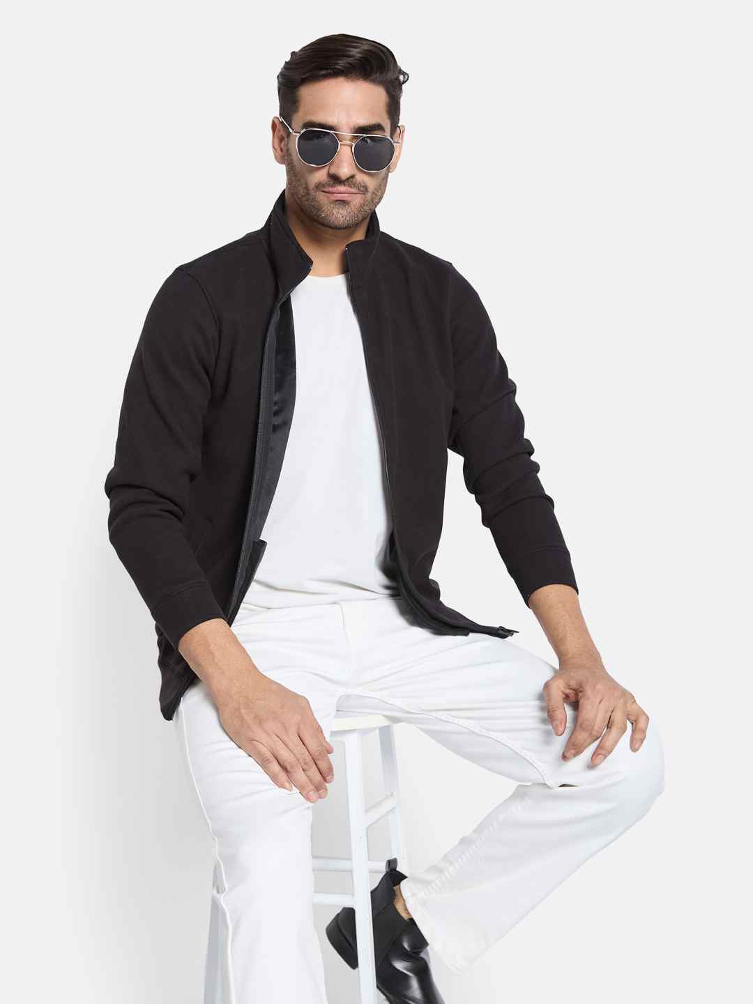 Octave Men Front-Open Sweatshirt
