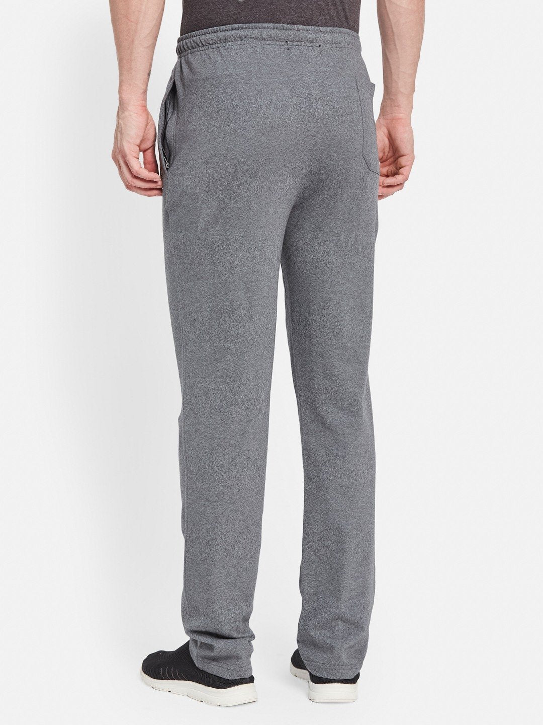 Octave Men Cotton Mid Rise Track Pants