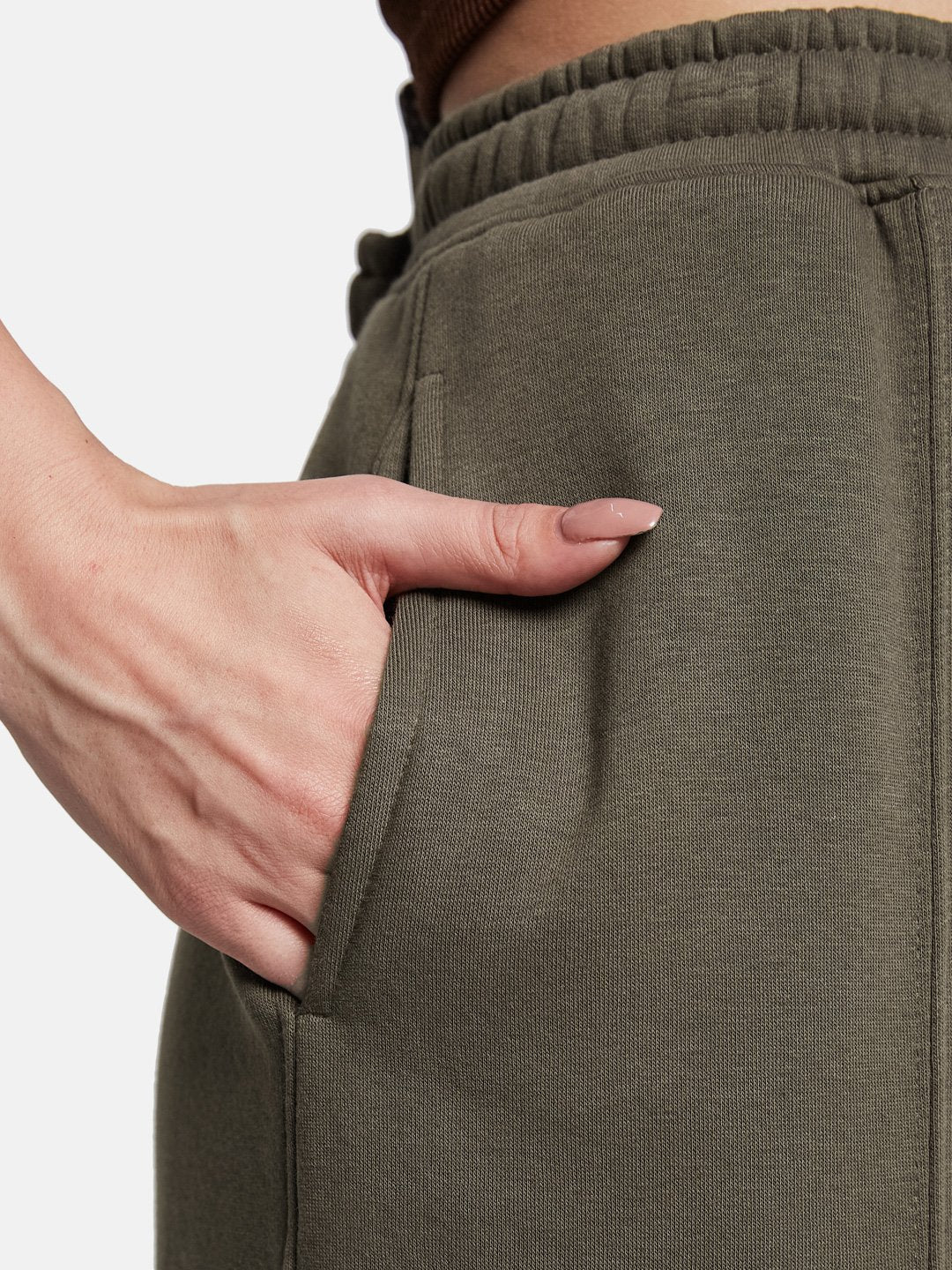 METTLE Women Mid Rise Fleece Joggers