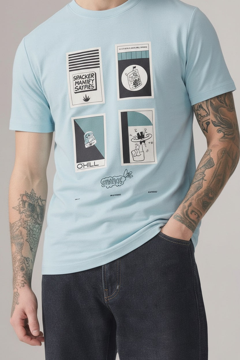 Men Printed T-shirt