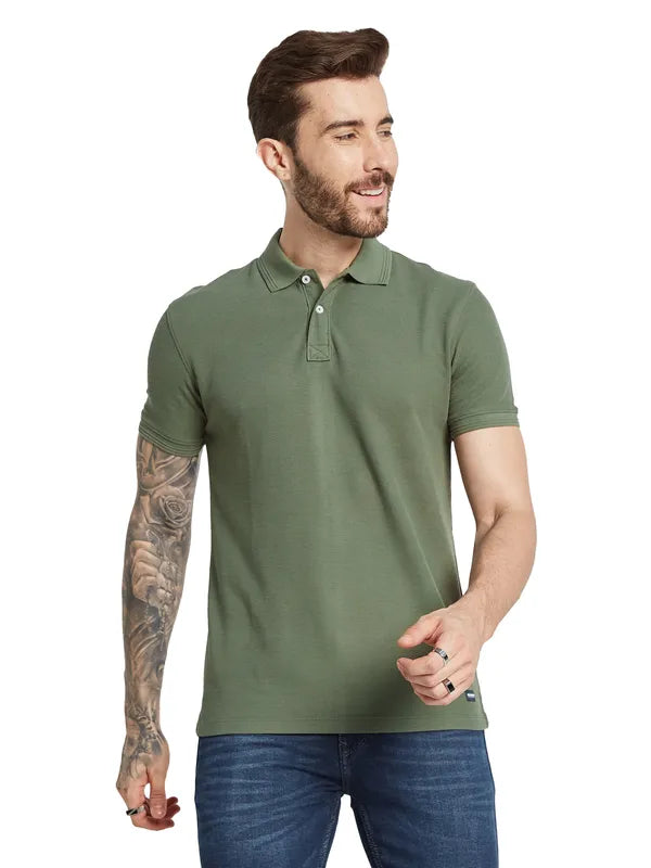 Octave Men Polo Collar T-Shirt