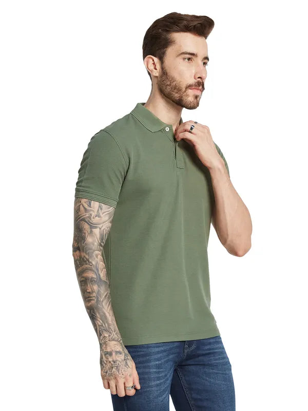 Octave Men Polo Collar T-Shirt