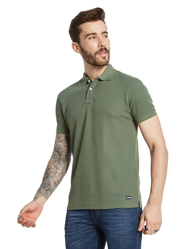 Octave Men Polo Collar T-Shirt