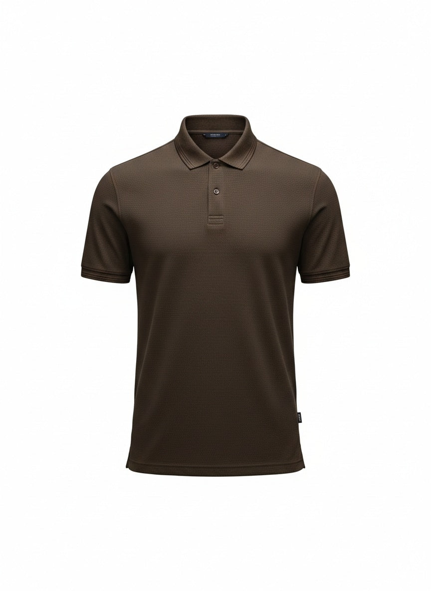 Men After Dark Polo Collar T-shirt