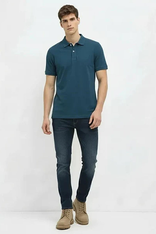 Men Sold Polo Collar T-shirt