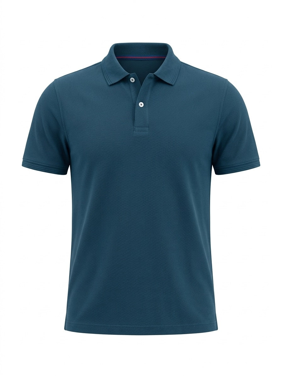 Men Air-Force Sold Polo Collar T-shirt