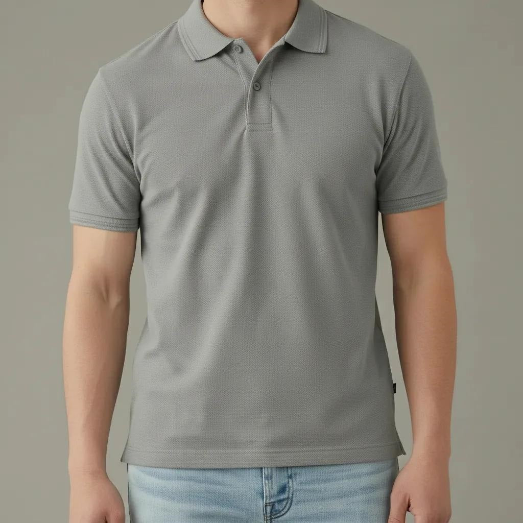 Men Dove Polo Collar T-shirt