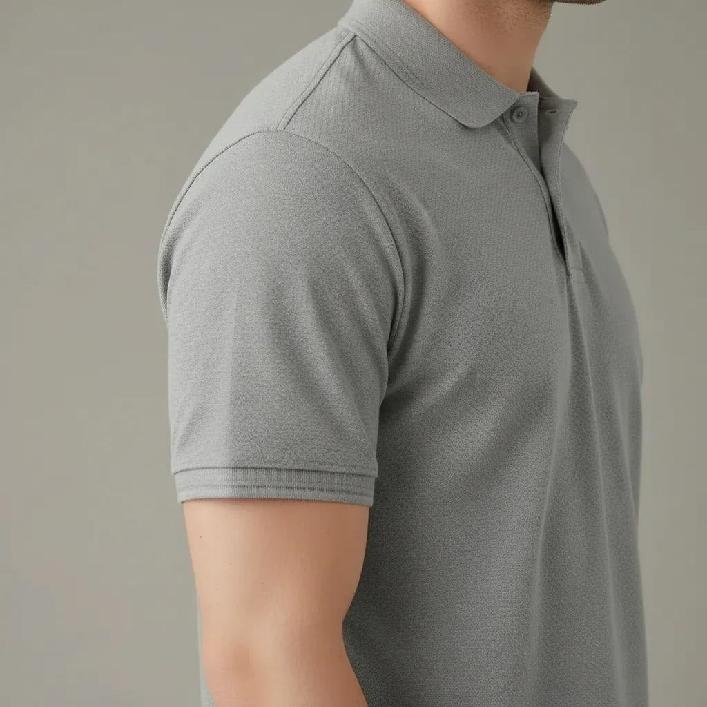 Men Dove Polo Collar T-shirt
