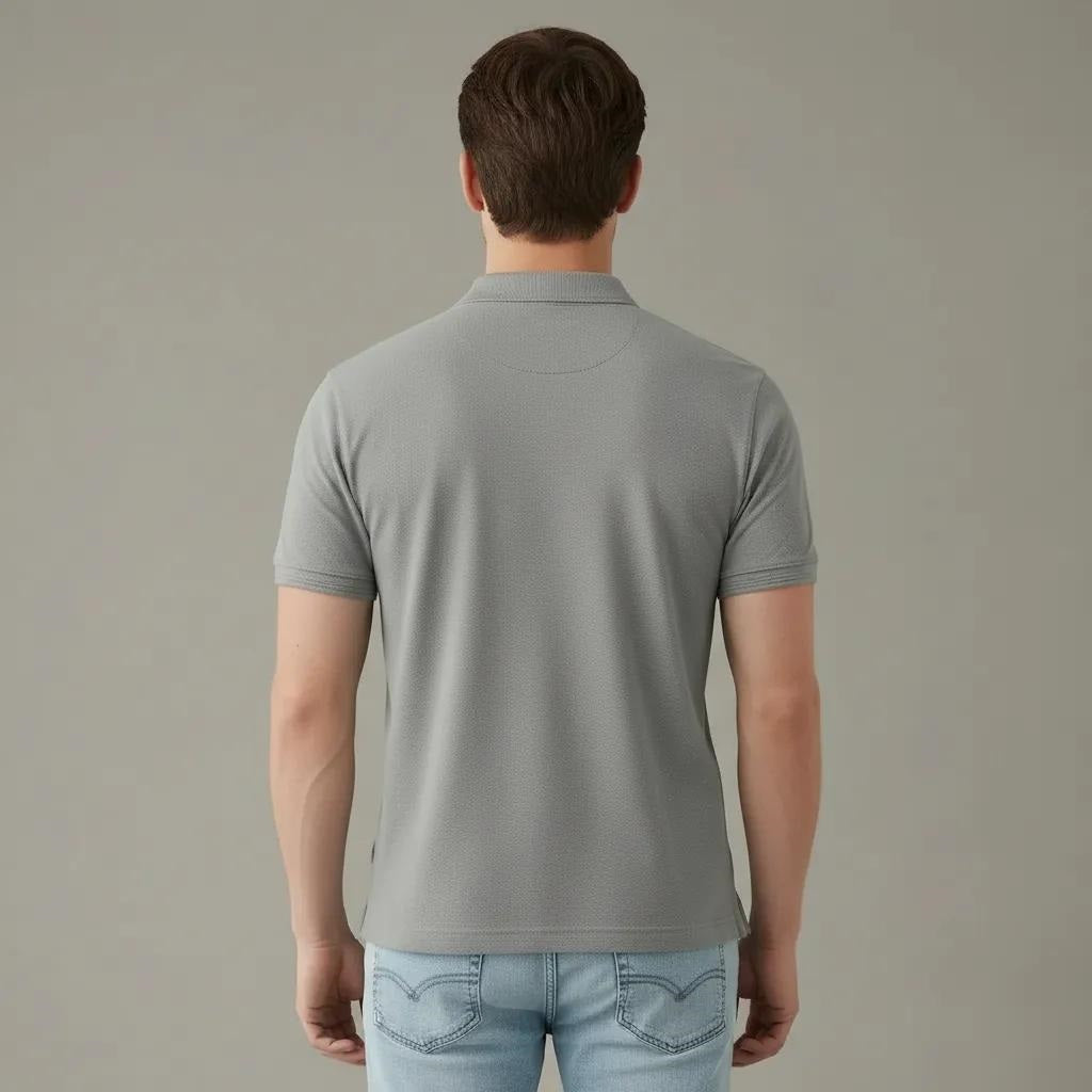 Men Dove Polo Collar T-shirt