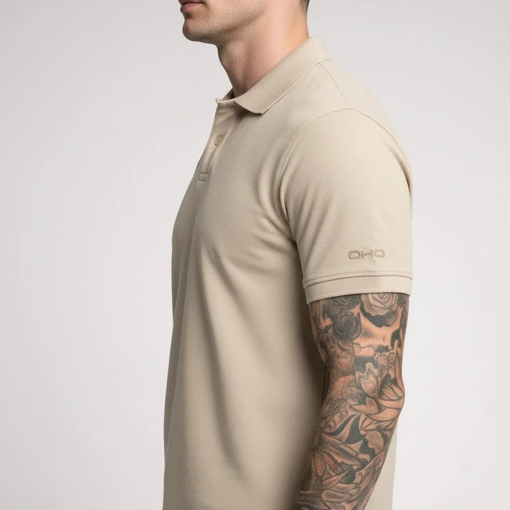 Men Pristine Polo Collar T-shirt