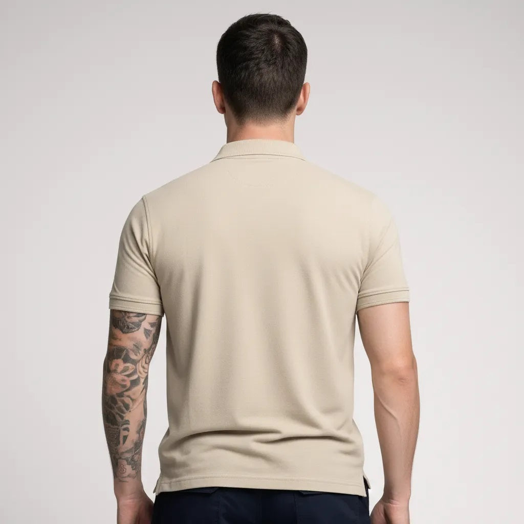 Men Pristine Polo Collar T-shirt