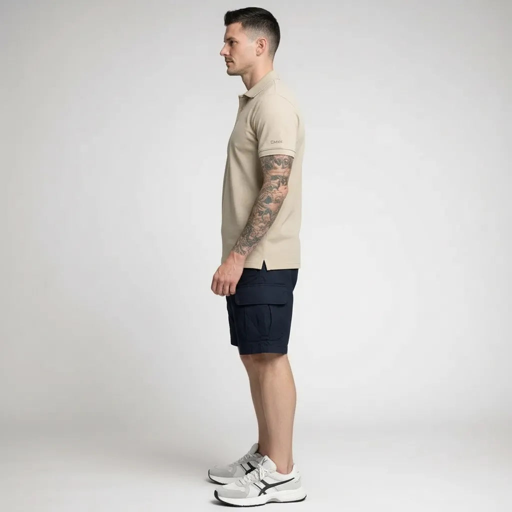 Men Pristine Polo Collar T-shirt