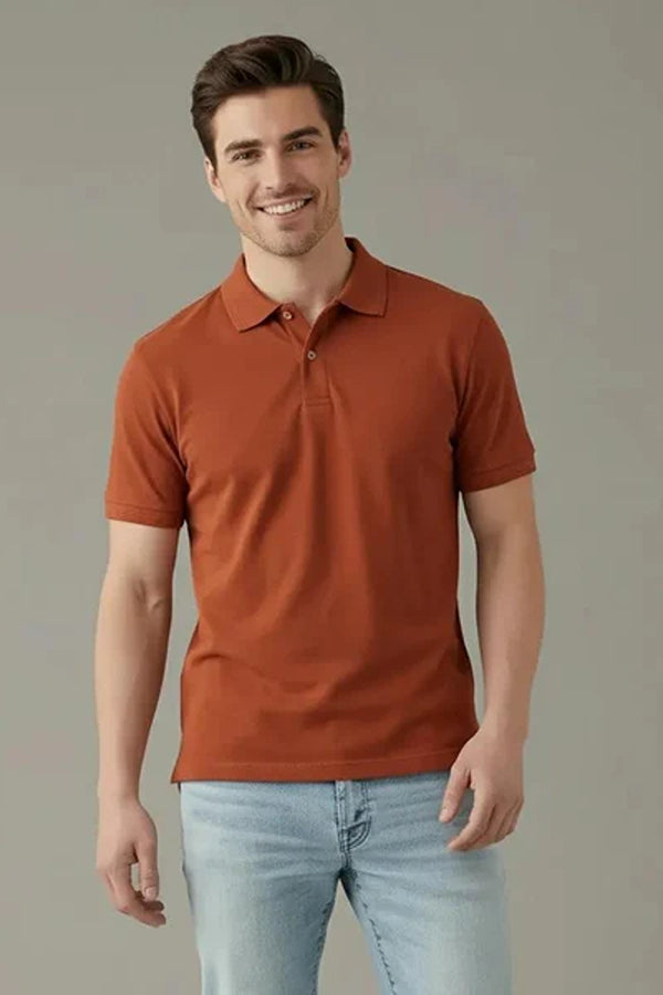 Men Sold Polo Collar T-shirt