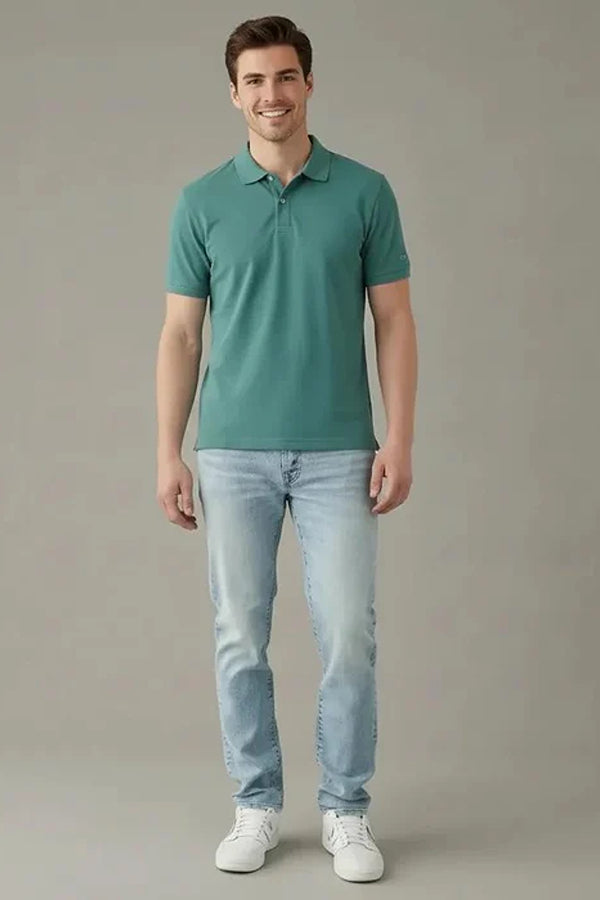 Men Sold Polo Collar T-shirt