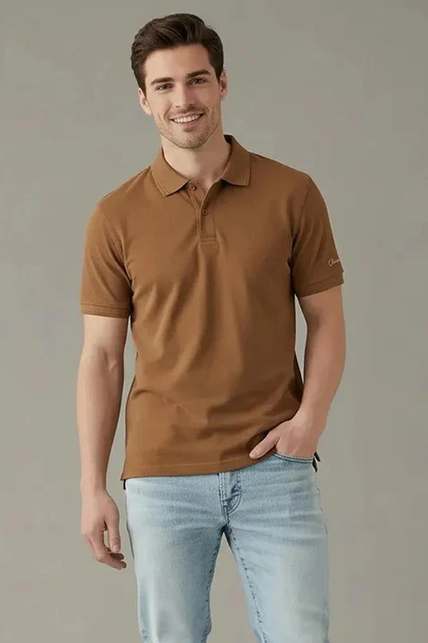 Men Sold Polo Collar T-shirt