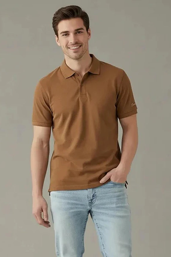 Men Sold Polo Collar T-shirt