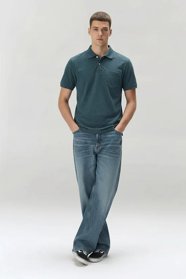 Men Sold Polo Collar T-shirt