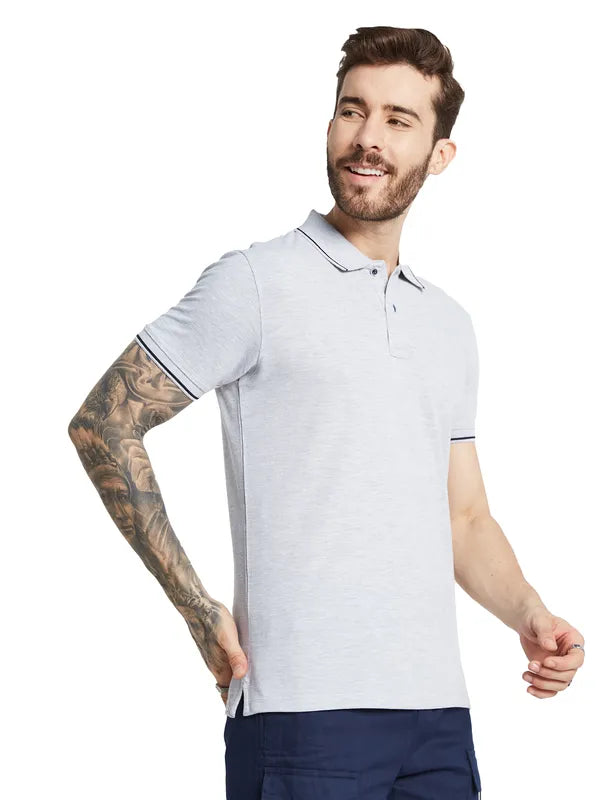 Octave Men Polo Collar T-Shirt