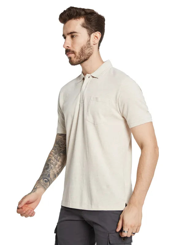 Octave Men Polo Collar Pockets T-Shirt