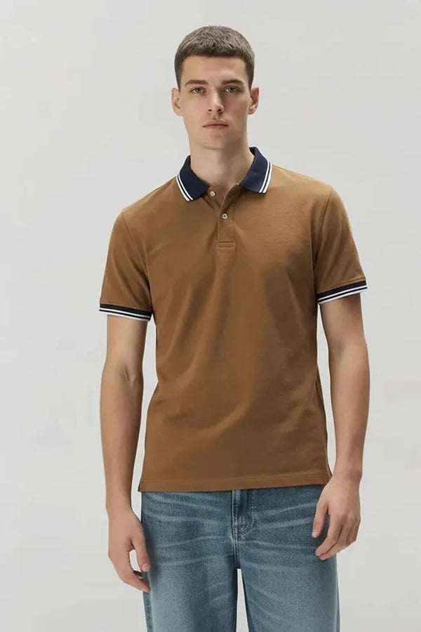 Men Sold Polo Collar T-shirt