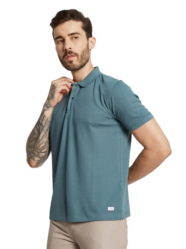 Octave Men Polo Collar Pockets T-Shirt