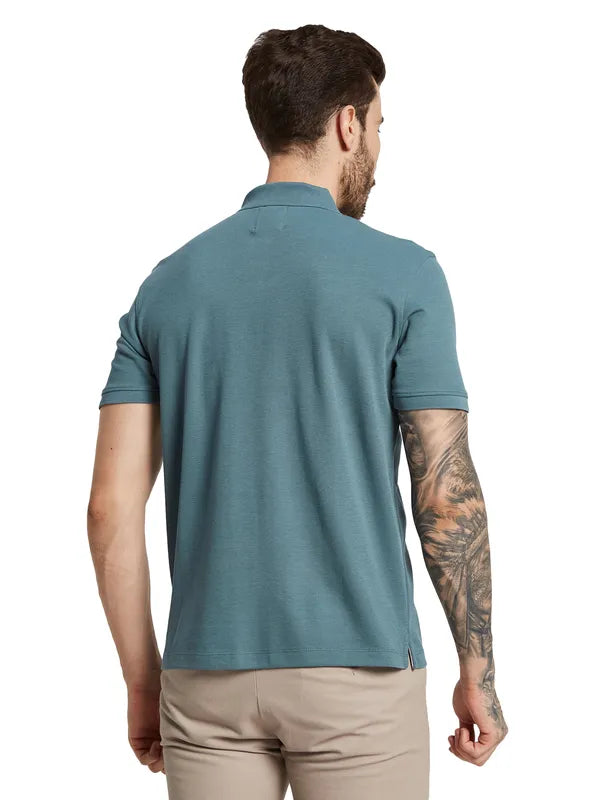 Octave Men Polo Collar Pockets T-Shirt