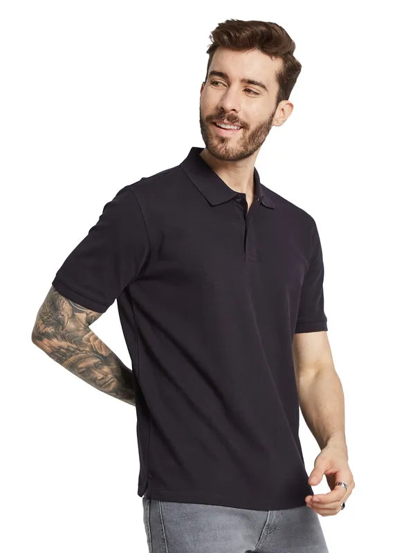 Octave Men Polo Collar T-Shirt