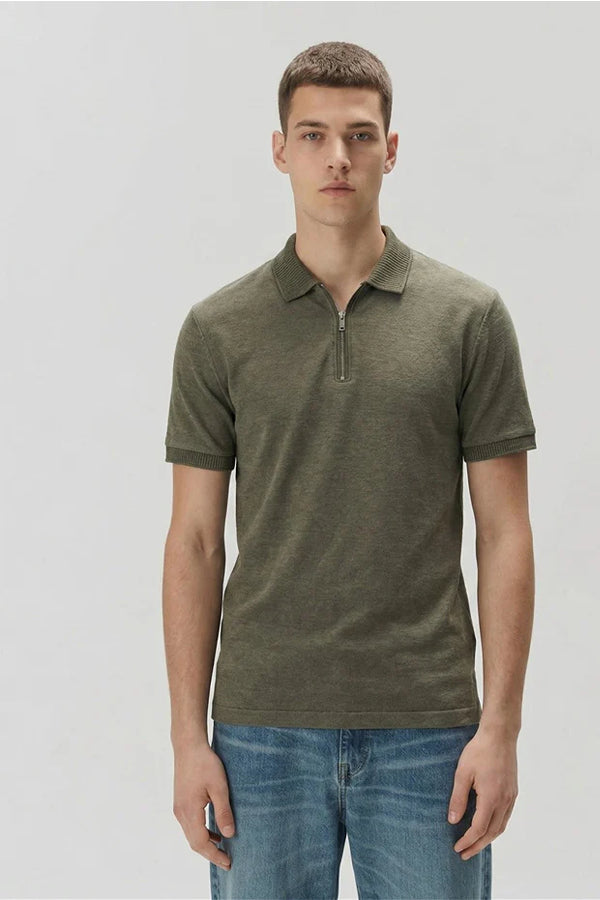 Men Sold Polo Collar T-shirt