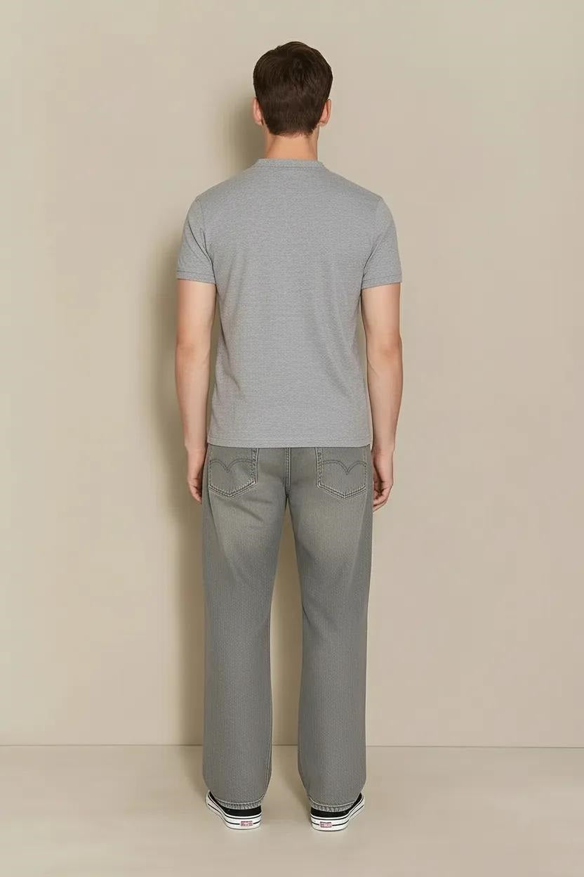 Men Solid High Neck T-shirt