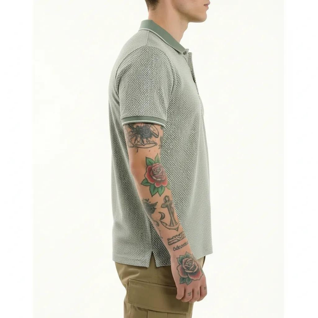 Octave Men Polo Collar T-shirt