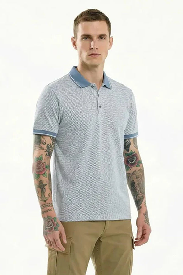 Octave Men Polo Collar T-shirt