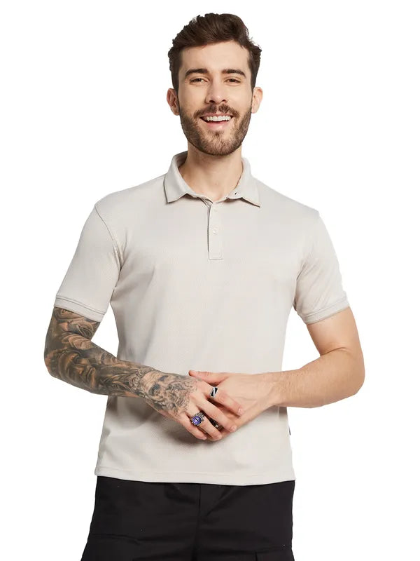 Octave Men Polo Collar Pockets T-Shirt