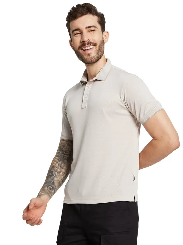 Octave Men Polo Collar Pockets T-Shirt