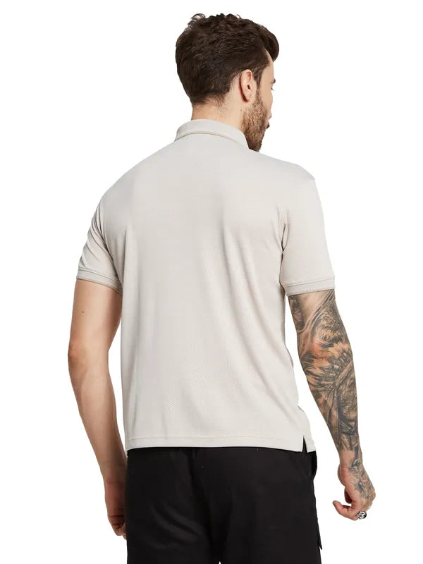 Octave Men Polo Collar Pockets T-Shirt