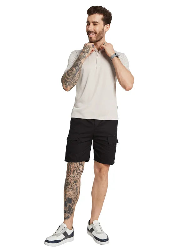 Octave Men Polo Collar Pockets T-Shirt