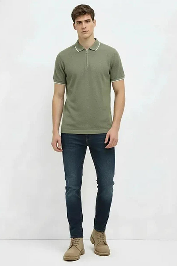 Men Sold Polo Collar T-shirt