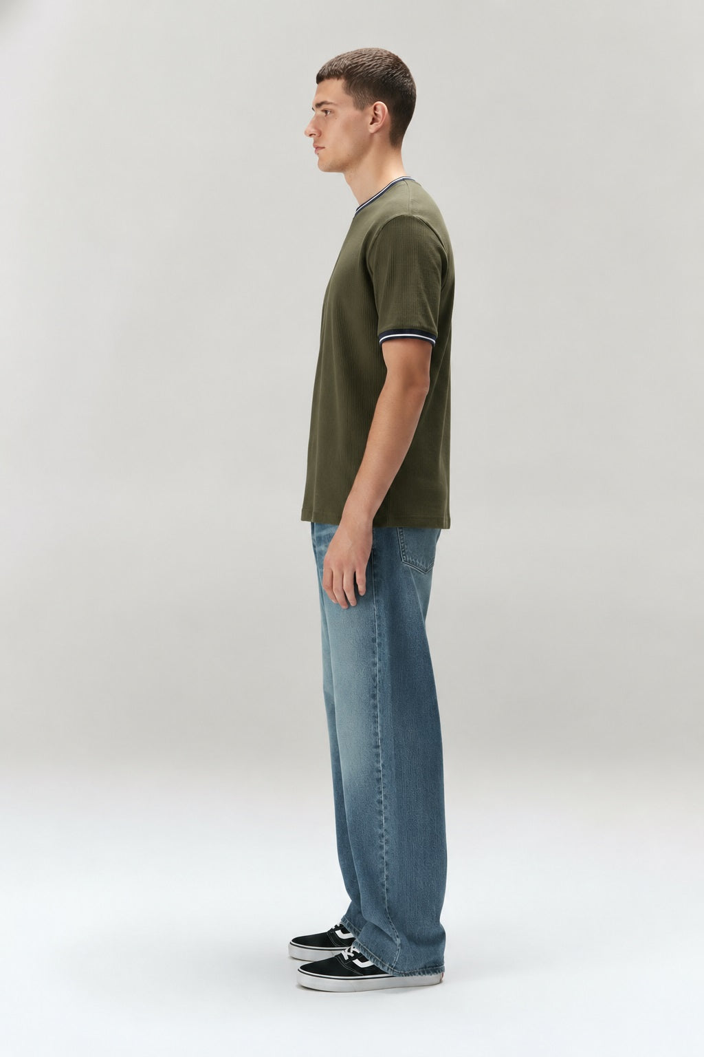 Men Olive T-shirt