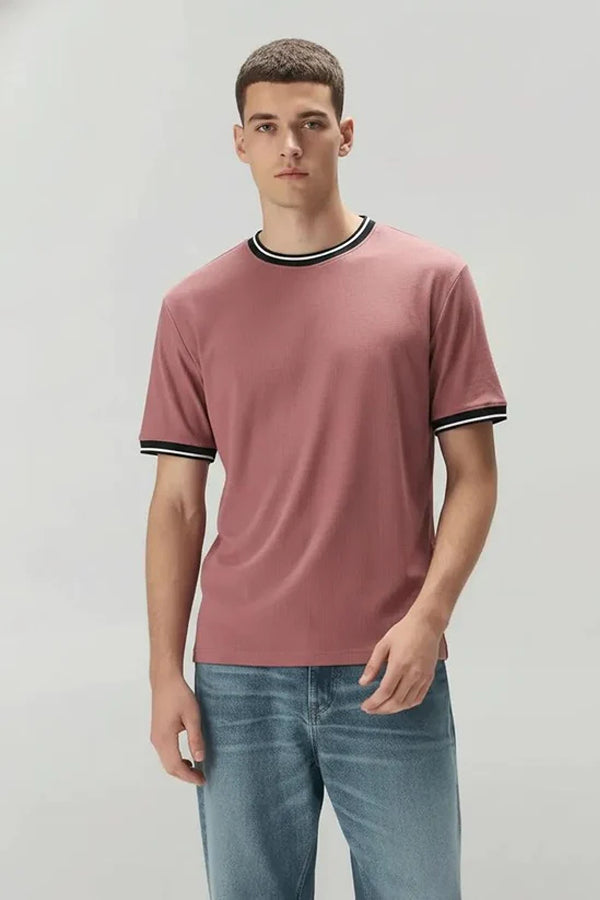 Men Wood Rose T-shirt