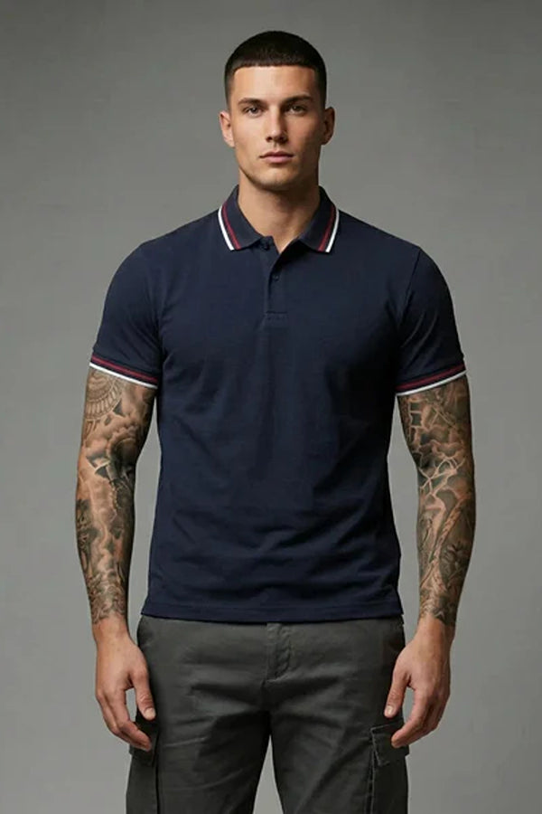 Men Sold Polo Collar T-shirt