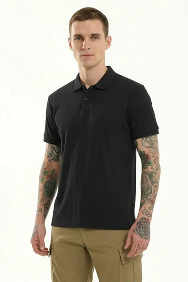 Octave Men Polo Collar T-shirt