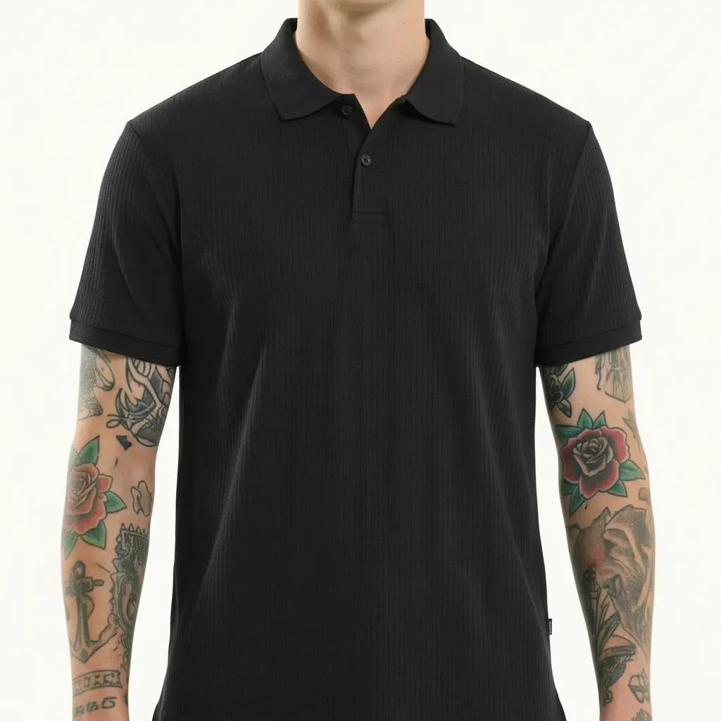 Octave Men Polo Collar T-shirt