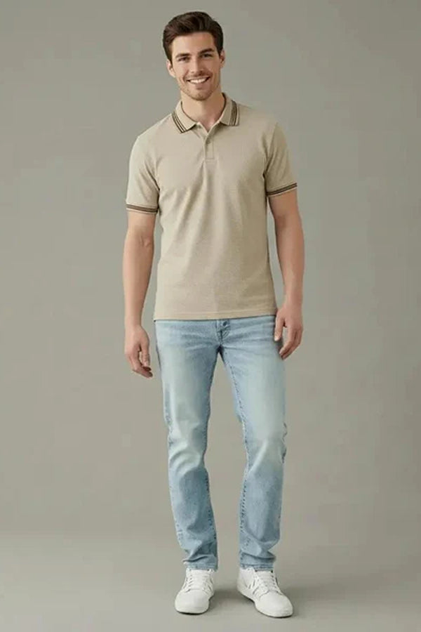 Men Sold Polo Collar T-shirt