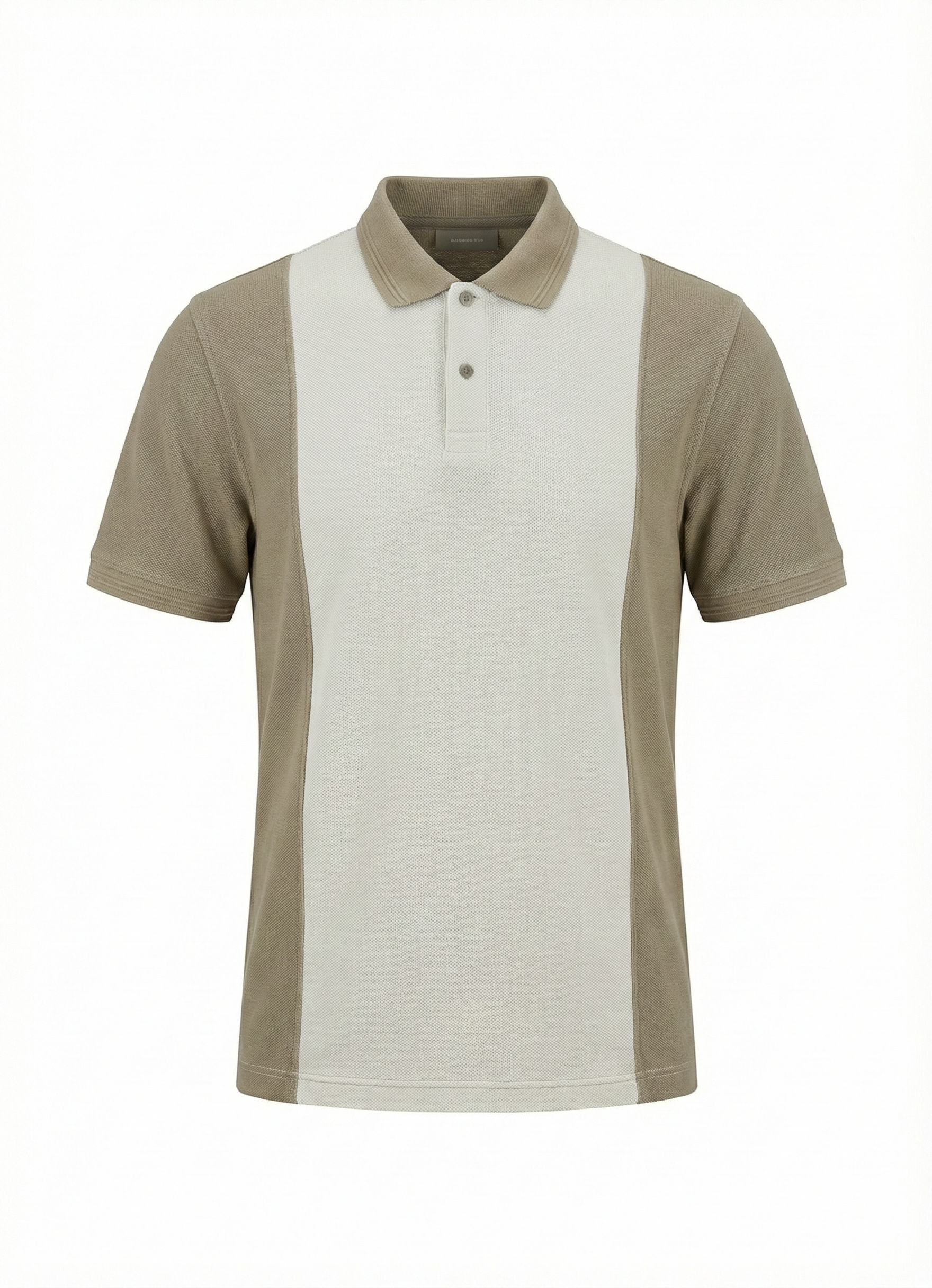 Men Colourblocked Polo Collar T-shirt