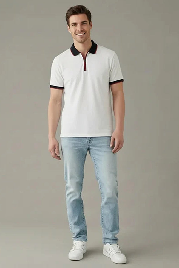 Men Sold Polo Collar T-shirt