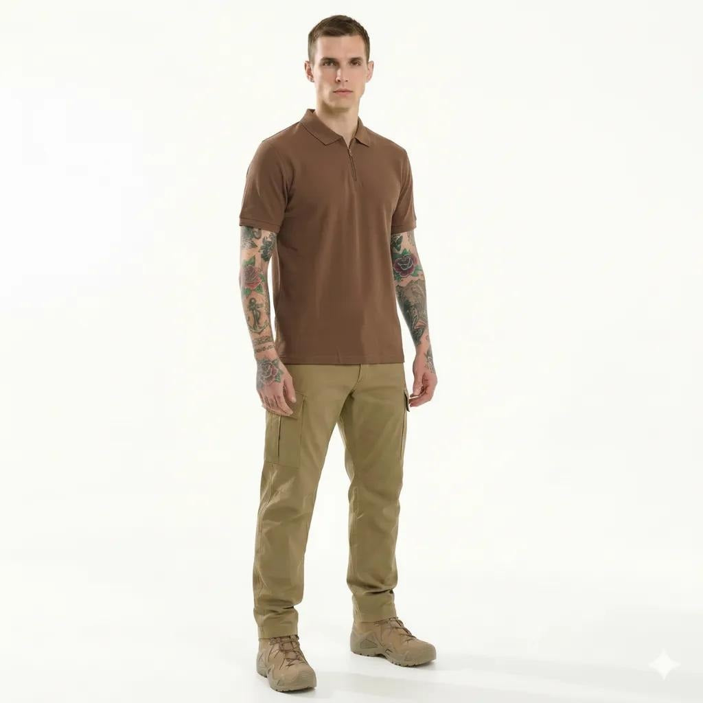 Octave Men Polo Collar T-shirt