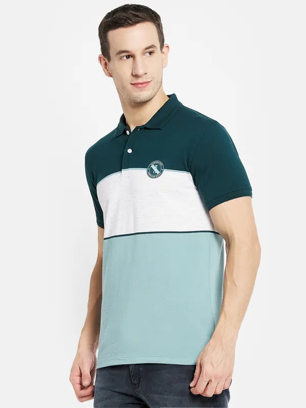 Men Teal T-Shirt